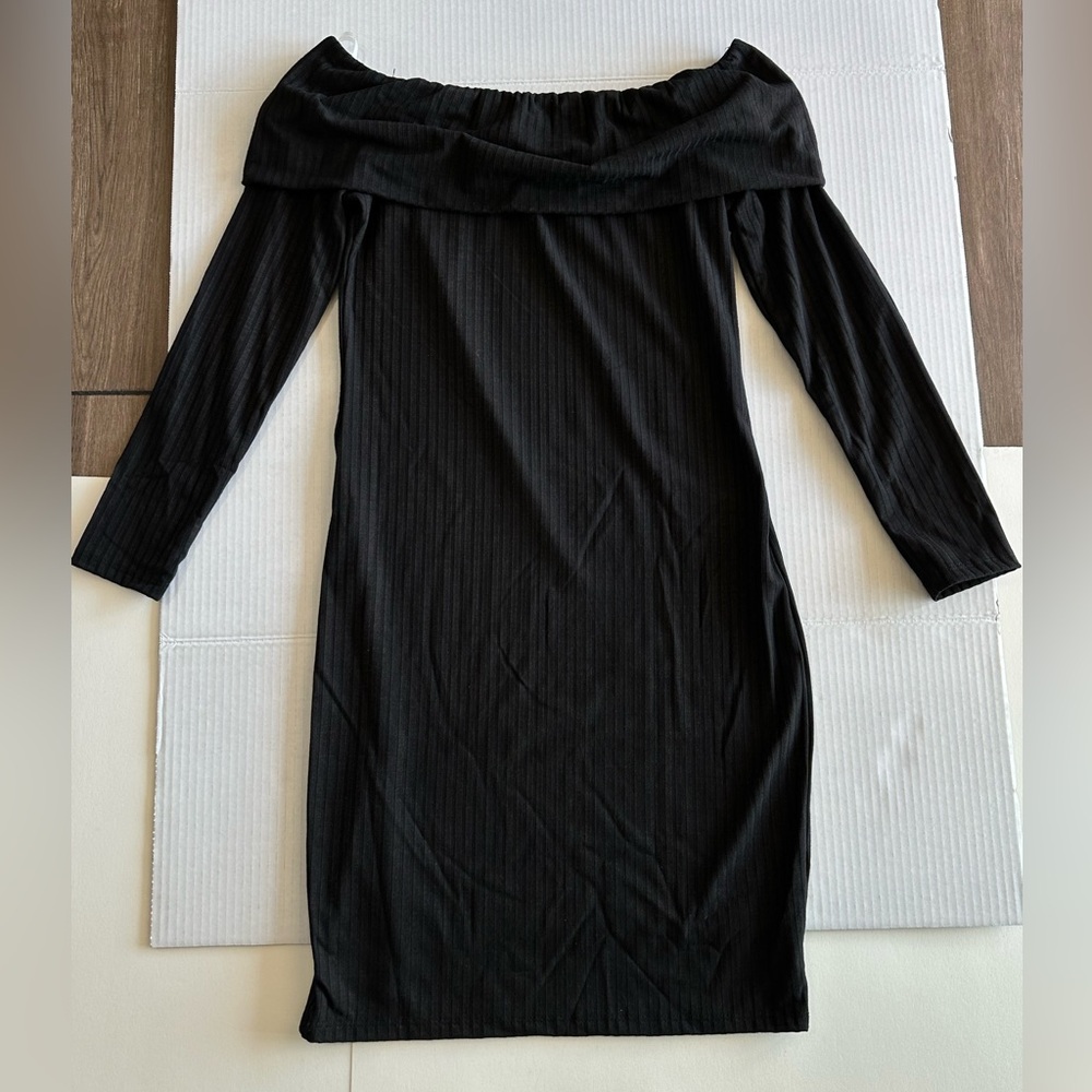 Womens off the shoulder mini dress